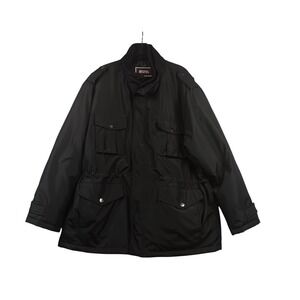 MICHAEL Michael Kors Black‎ Quilted Lined Field Jacket Men 3BR